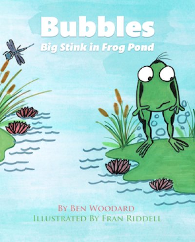 Bubbles, big stink in frog pond by Ben Woodard