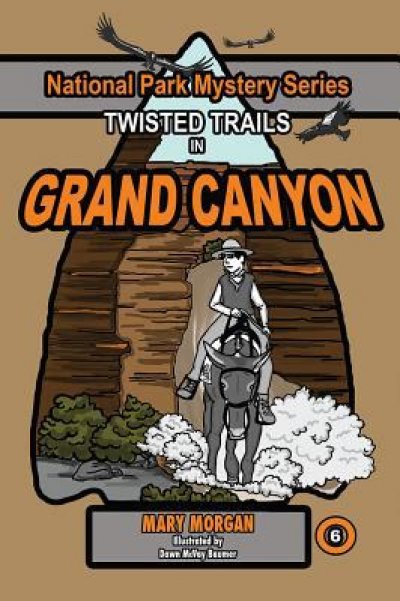 Twisted Trails in Grand Canyon by Mary Morgan