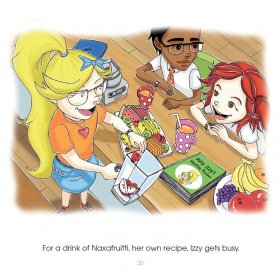 illustrations from Busy Izzy and friends by Roxanne Kiely
