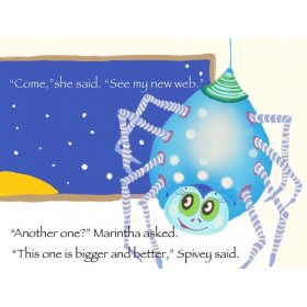 illustrations in Spivey's Christmas Web by Sandra Warren