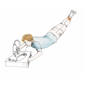 illustration from Cereal X-Treem:Fart Powered Flight by Janet Whitchurch