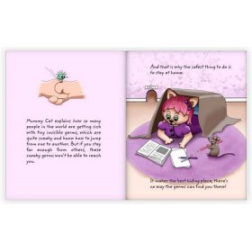 Pages from Cathie the Cat beats Boredom by Satu Mcclenahan