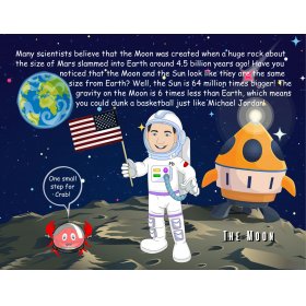 On the Moon in Hey Papa Dude! What's Out There? by Papa Dude