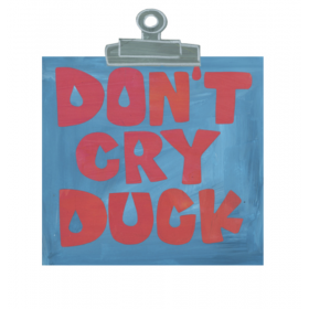 Don't cry duck storybook